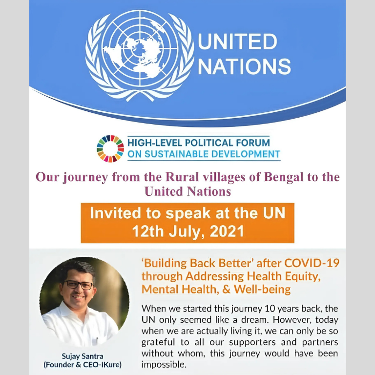 2021 iKure presents at the United Nations virtual session on 'Building Back Better'