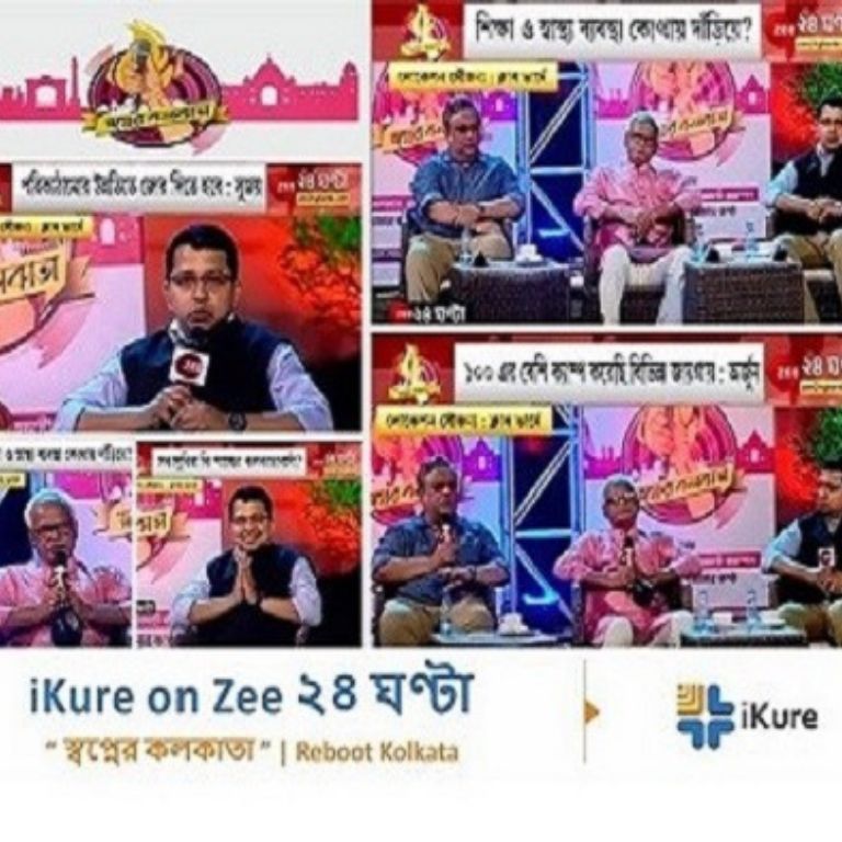 Sujay Santra, Founder & CEO aired on 'Swapner Kolkata' of Zee 24 Ghanta.